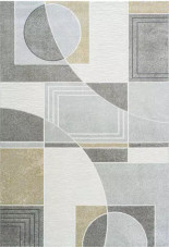 Dynamic Rugs Polaris 46012-6191 Ivory Grey Gold Area Rug Dynamic Rugs Polaris 46012-6191 Ivory Grey Gold Area Rug