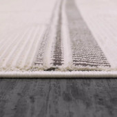 Dynamic Rugs Rori 9352-109 Ivory Charcoal Area Rug Pile