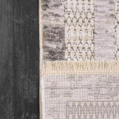 Dynamic Rugs Skyler 6710-954 Grey Blue Green Area Rug Back