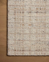 Loloi Sonya SOY-01 Ivory Natural Area Rug Corner Loloi Sonya SOY-01 Ivory Natural Area Rug Corner