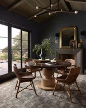 Loloi Sonya SOY-04 Stone Natural Area Rug Room Scene Loloi Sonya SOY-04 Stone Natural Area Rug Room Scene