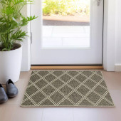 Dalyn Bali BB3 Charcoal Scatter Area Rug Room Scene