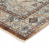 Dalyn Bergama BE1 Paprika Area Rug Corner Dalyn Bergama BE1 Paprika Area Rug Corner