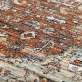 Dalyn Bergama BE1 Paprika Area Rug Swatch Dalyn Bergama BE1 Paprika Area Rug Swatch