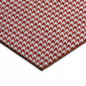 Dalyn Hinton HN1 Red Area Rug Corner