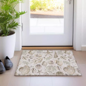 Nubrisa Bayside ABY03 Beige Scatter Area Rug Room Scene Nubrisa Bayside ABY03 Beige Scatter Area Rug Room Scene