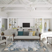 Nubrisa Bayside ABY04 Sky Area Rug Room Scene Nubrisa Bayside ABY04 Sky Area Rug Room Scene