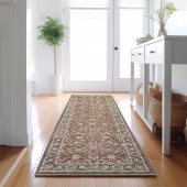 Dalyn Hatay HY1 Paprika Runner Area Rug Room Scene Dalyn Hatay HY1 Paprika Runner Area Rug Room Scene
