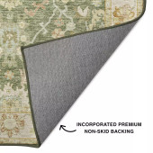 Dalyn Hatay HY2 Aloe Area Rug Backing Dalyn Hatay HY2 Aloe Area Rug Backing