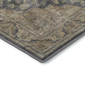 Dalyn Hatay HY3 Charcoal Area Rug Corner Dalyn Hatay HY3 Charcoal Area Rug Corner