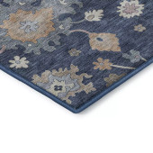 Dalyn Hatay HY4 Navy Area Rug Corner Dalyn Hatay HY4 Navy Area Rug Corner