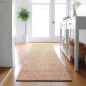 Dalyn Lazio LZ2 Salmon Runner Area Rug Room Scene Dalyn Lazio LZ2 Salmon Runner Area Rug Room Scene