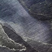 Dalyn Odyssey OY3 Blue Area Rug Swatch