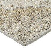 Dalyn Tuscany TU9 Gold Area Rug Corner