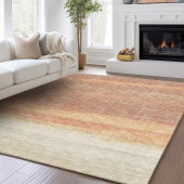 Dalyn Trevi TV2 Salmon Area Rug Room Scene Dalyn Trevi TV2 Salmon Area Rug Room Scene