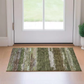 Dalyn Trevi TV8 Olive Scatter Area Rug Room Scene