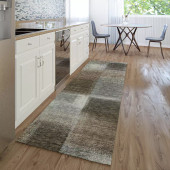 Dalyn Trevi TV10 Pewter Runner Area Rug Room Scene Dalyn Trevi TV10 Pewter Runner Area Rug Room Scene