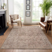 Dalyn Vienna VI6 Chocolate Area Rug Room Scene Dalyn Vienna VI6 Chocolate Area Rug Room Scene