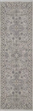 Kas Adele 8801 Ivory Grey Runner Area Rug Kas Adele 8801 Ivory Grey Runner Area Rug