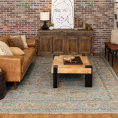 Karastan Balboa R1193-202 Segovia Blue Area Rug Room Scene Karastan Balboa R1193-202 Segovia Blue Area Rug Room Scene