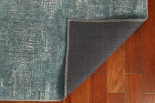 Kas London 4809 Teal Area Rug Back Kas London 4809 Teal Area Rug Back