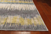 Kas London 4812 Gold Grey Area Rug Angle
