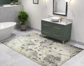 Kas London 4813 Beige Grey Area Rug Room Scene Kas London 4813 Beige Grey Area Rug Room Scene
