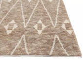 Kas Marley 1001 Oatmeal Area Rug Angle Kas Marley 1001 Oatmeal Area Rug Angle