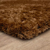Karastan Billow Shag R1148-257 Rust Area Rug Corner