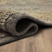 Karastan Coventry R1212-131 Kenilworth Grey Area Rug Roll Edge