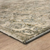 Karastan Divina R1156-238 Sanctum Cream Area Rug Corner