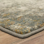 Karastan Elements 92500-90082 Imagal Gray Area Rug Corner Karastan Elements 92500-90082 Imagal Gray Area Rug Corner