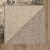 Karastan Elements 92500-90082 Imagal Gray Area Rug Back Karastan Elements 92500-90082 Imagal Gray Area Rug Back