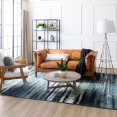 Karastan Elements 92507-50102 Geneva Indigo Area Rug Room Scene Karastan Elements 92507-50102 Geneva Indigo Area Rug Room Scene
