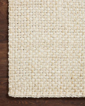 Cooper COO-01 Ivory Area Rug - Magnolia Home by Joanna Gaines Corner 2 Cooper COO-01 Ivory Area Rug - Magnolia Home by Joanna Gaines Corner 2