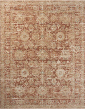 Loloi Heritage HER-03 Brick Multi Area Rug Loloi Heritage HER-03 Brick Multi Area Rug