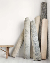 Loloi Kopa KO-03 Taupe Ivory Area Rug Room Scene Loloi Kopa KO-03 Taupe Ivory Area Rug Room Scene