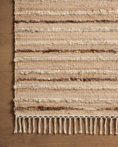 Nico NIC-01 Natural Bark Area Rug - Magnolia Home by Joanna Gaines Corner 2