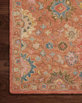 Loloi Padma PMA-05 Terracotta Multi Area Rug Corner 2