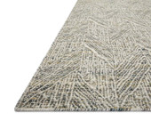 Loloi Raven RAV-01 Moss Ivory Area Rug Corner