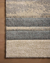 Loloi Silas SLA-07 Slate Sand Area Rug Corner 2 Loloi Silas SLA-07 Slate Sand Area Rug Corner 2