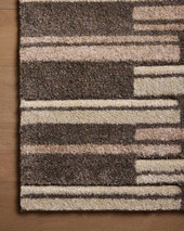 Loloi Silas SLA-08 Mocha Champagne Area Rug Corner 2 Loloi Silas SLA-08 Mocha Champagne Area Rug Corner 2