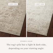 Loloi Sonnet SNN-01 Sand Taupe Area Rug Dynamic