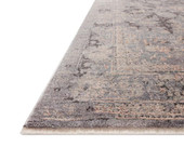 Loloi Sonnet SNN-05 Charcoal Slate Area Rug Corner Loloi Sonnet SNN-05 Charcoal Slate Area Rug Corner