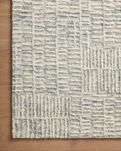 Loloi Tallulah TLL-03 Sky Ivory Area Rug Corner 2 Loloi Tallulah TLL-03 Sky Ivory Area Rug Corner 2