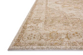 Loloi Tamryn TAM-02 Natural Blush Area Rug Corner Loloi Tamryn TAM-02 Natural Blush Area Rug Corner