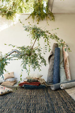 Loloi Villa VW-01 Ink Area Rug Room Scene Loloi Villa VW-01 Ink Area Rug Room Scene