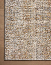 Loloi Wyatt WYA-01 Spice Silver Area Rug Corner 2