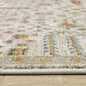 Oriental Weavers Andorra 2449B Ivory Multi Area Rug Pile