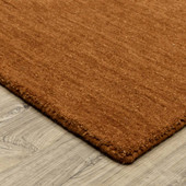 Oriental Weavers Aniston II 27118 Rust Area Rug Corner